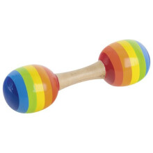 Maraca-Hantel - GOKI - SenBois - 16 cm - Holz - Multicolor