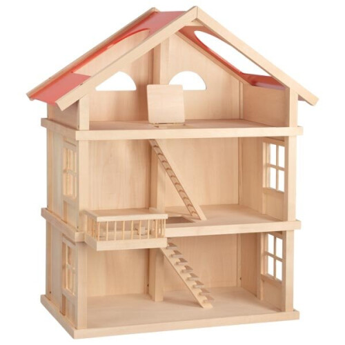 Wooden Dolls House - 3 Floors