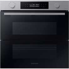 Samsung Series 5 Dual Cook Flex NV7B5750TAK Wifi Connected Built In Electric Single Oven with added Steam Function - Black Glass
