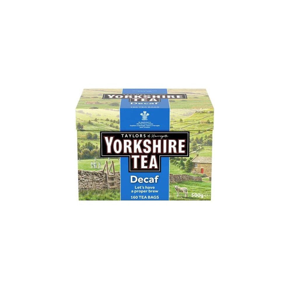 Yorkshire Tea Decaffeinated Tea, 500 G