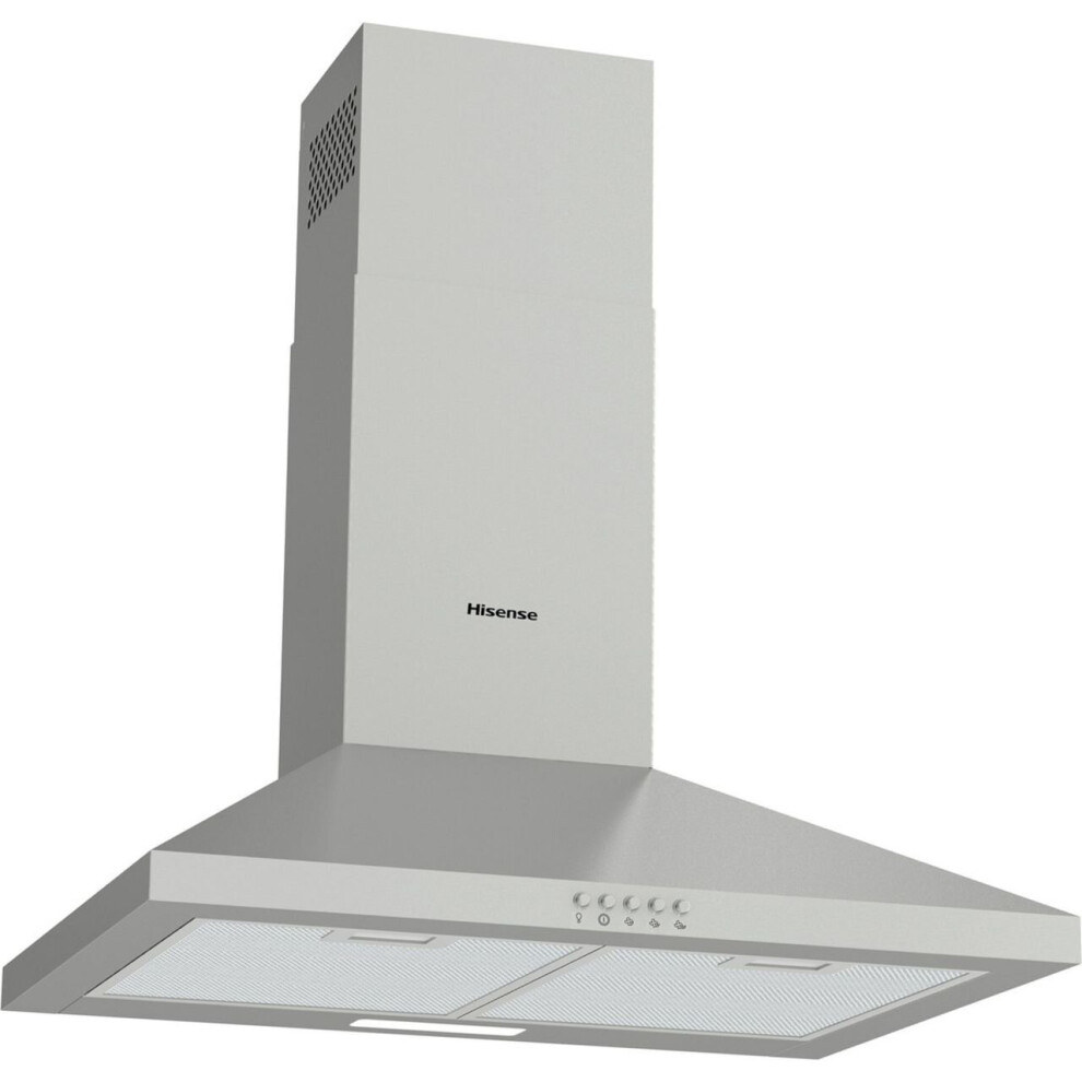Hisense CH6C4BXUK 60 cm Chimney Cooker Hood - Stainless Steel