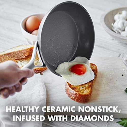 GreenPan GreenPan Paris 8 Inch Ceramic Non-Stick Fry Pan 1