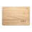Personalised Custom Name Initials Corner Rectangular Wooden Chopping Cheese Board 1