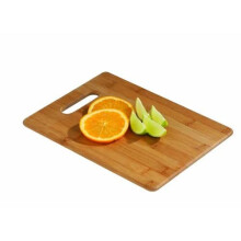 Premier Housewares Rectangle Bamboo Cutting Board, 1 x 29.5 x 22 cm