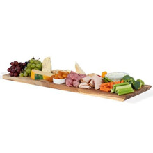 brightmaison Maggio Planche à Charcuterie et Planche à Découper en Acacia Murale et de Table