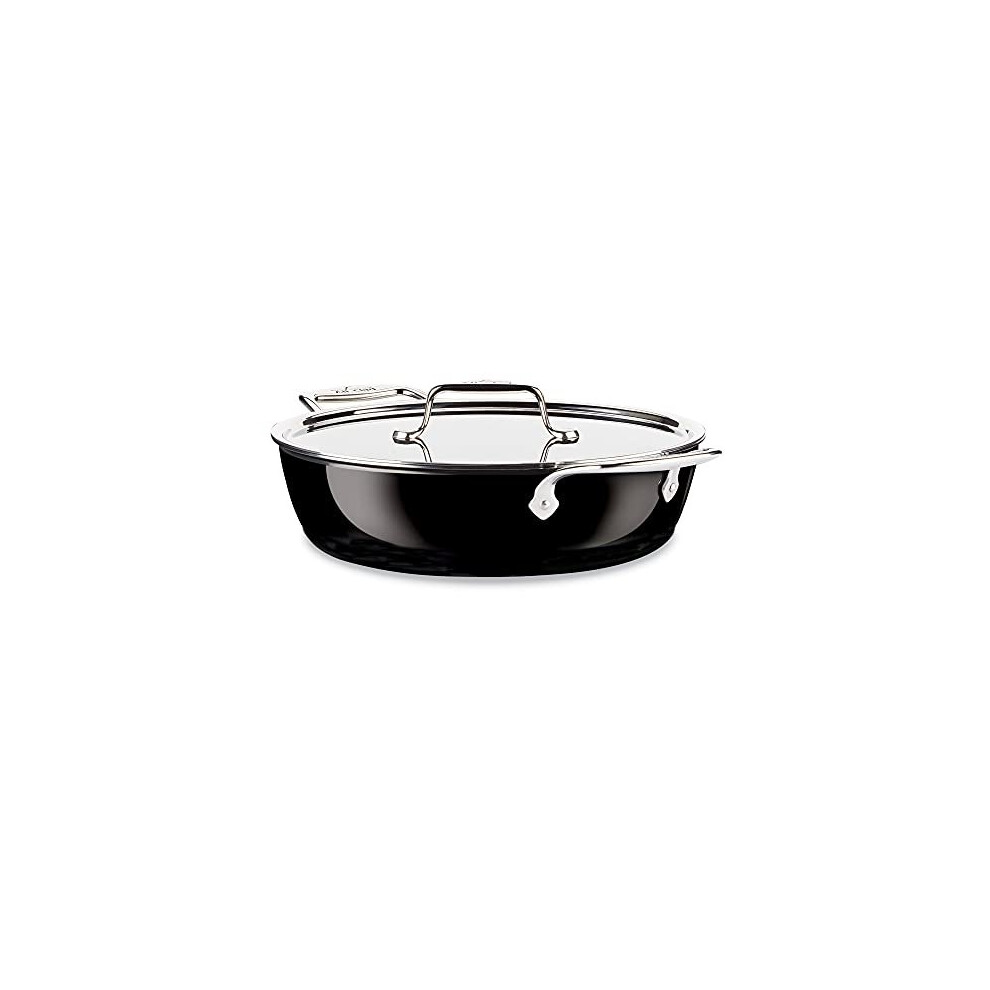 All-Clad 0515425290 FUSIONTEC Natural Ceramic with Steel Core Universal Pan, Onyx-image-OPC-P9G6D96-NEW