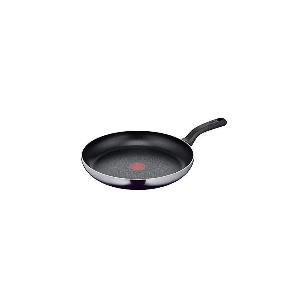 Tefal D52608 Resist Frying Pan 32 cm Safe Titanium Non-Stick Coating Thermo-Signal Temperature Indicator Easy Cleaning Flame Protect Technol