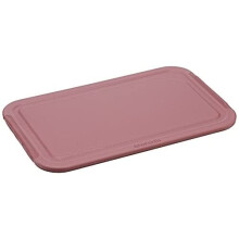 Brabantia Tasty+ Small Chopping Board (Grape Red) Non-Slip, Dishwasher Safe Cutting Board with Drainage Groove