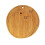 Bamboo Round Cutting Board 15"" Diameter x 0.75"" Thickness - 1 Piece 4
