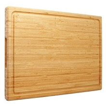 Extra Large XXXL Bamboo Cutting Board 61x40 cm,Largest Wooden Butcher Block for Turkey, Meat, Vegetables, BBQ, Over The Sink Chopping Board with