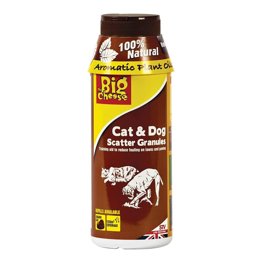 Defenders Cat and Dog Scatter Granules 450g (Humane Treatment, Deterrent/Protection for Gardens, Covers Up to 150 sq m) - STV616-image-OPC-P9G6DSV-NEW