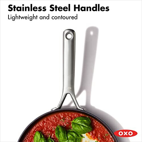 OXO OXO Επαγγελματικό Τηγάνι 8", Ανθρακούχο Κεραμικό Αντικολλητικό PFAS-Free 2