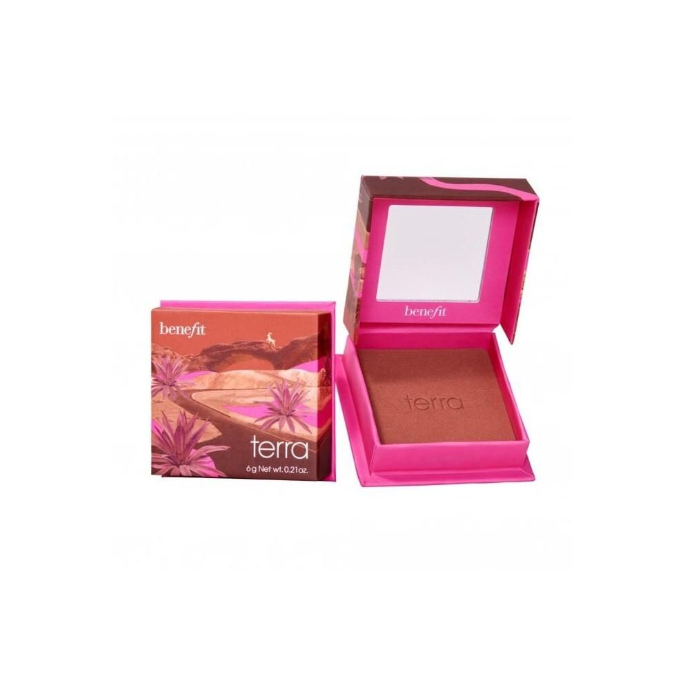 Benefit Wandeful World Blusher Terra Golden Brick-Red Powder Blusher