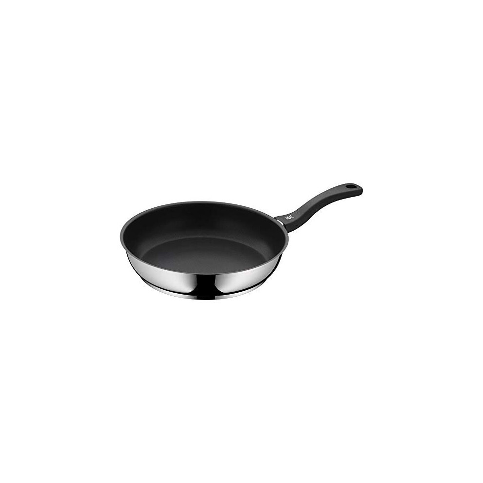 Wmf Frying Pan Coated Ã 28 Cm Devil Stainless Steel Handle Cromargan Stainless Steel Teflon Platinum Suitable For Induction Hand Wash