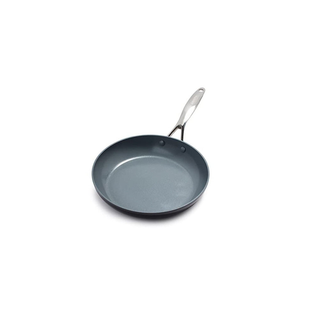 GreenPan Valencia Pro Non-Stick 26cm Frying Pan, PFAS Free, Grey