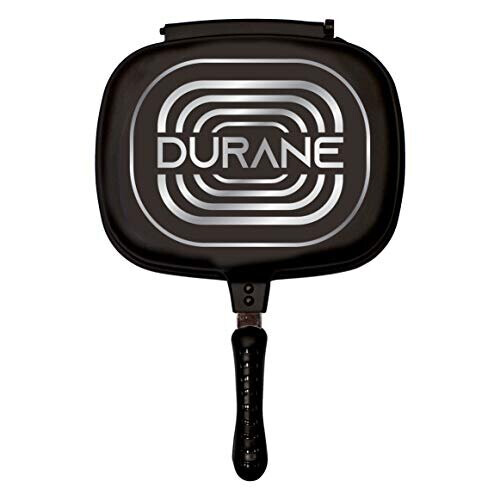 SQ Professional Durane Die-Cast Magic Pan 32cm Double Sided Multifunction Pan (Black)