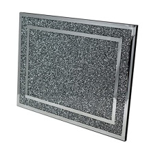 Chopping Board Heat Resistant Toughened Crystal Glass Cutting Board 40cm x 30cm x 2cm. Best for Meat, Vegetables, Tapas and Cheese. Professional