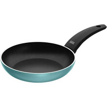 Silit Belluna Induction Frying Pan 20 cm Aluminium Coated Plastic Handle for Gentle Roasting Green
