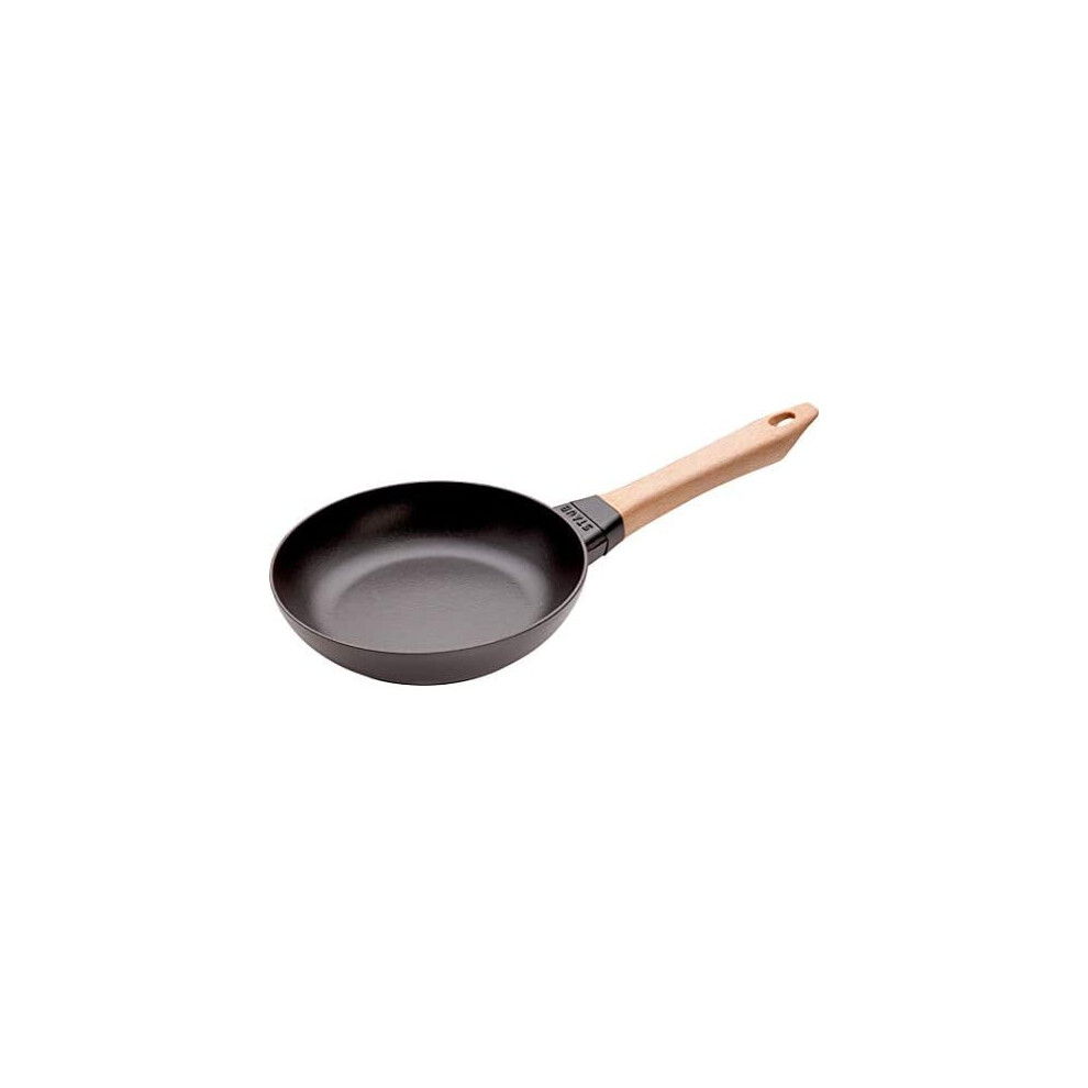 Staub Frying Pan with Wooden Handle Diameter 20 cm