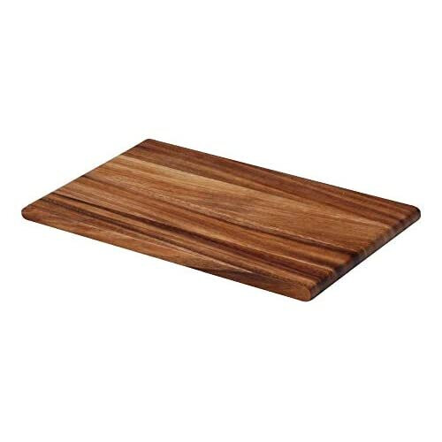 Continenta 4810 Acacia Wood Plain Board, Dark Brown