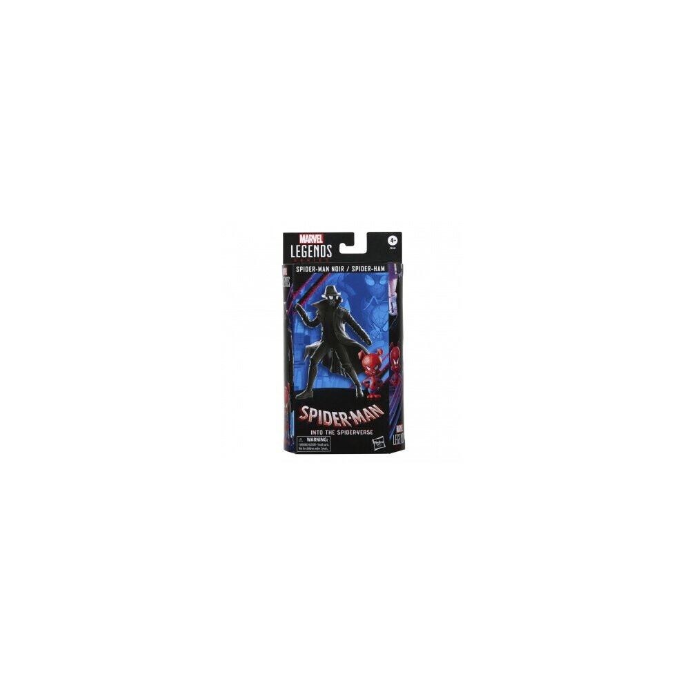 Hasbro Marvel Legends Series 60Th Anniversary Spider-Man Noir And Spider-Ham 2-Pack Black
