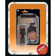 STAR WARS Retro Collection Fnfter Bruder Spielzeug, 9,5 cm groe OBI-Wan Kenobi-Actionfigur zum Sammeln, Spielzeug fr Kinder ab 4 Jahren