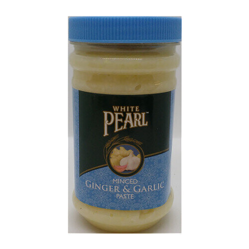 White Pearl Garlic & Ginger Paste 340g (Pack of  12)