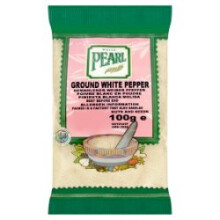 White Pearl Ground White Pepper 100g  (Pack of 10)
