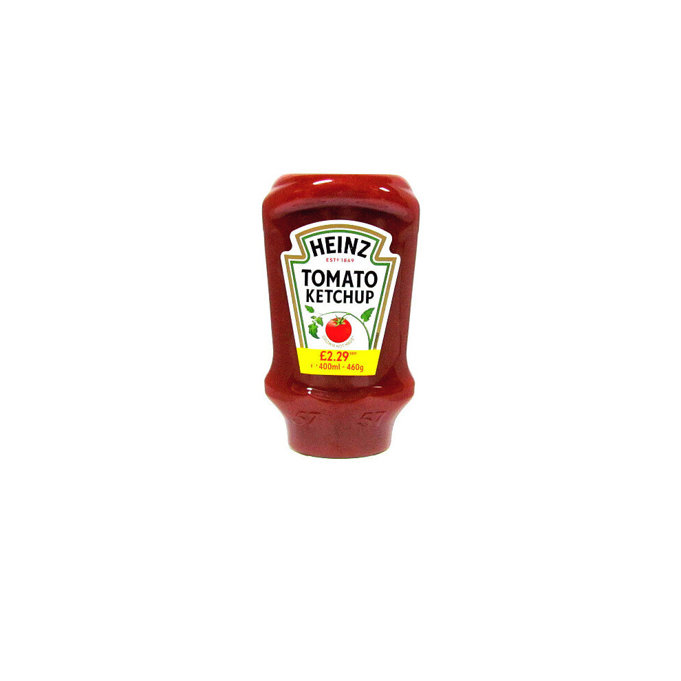 Heinz Ketchup Topdown 460g (Pack of 10)