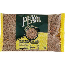 White Pearl Masoor Whole Brown Lentils 500g (Pack of 12)