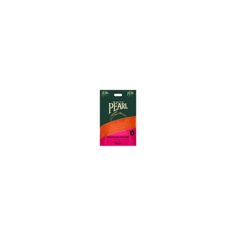 White Pearl Chilli Powder Extra Hot 5kg (Pack of 1)