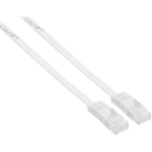 InLine Patch Cable Flat UTP Cat.6 15 m White 1 x Patchkabel