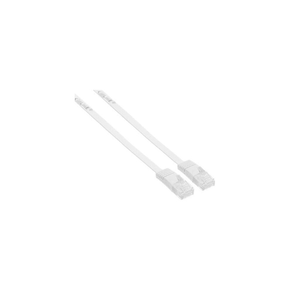 Inline Patch Cable Flat Utp Cat.6 15 M 1 X Patchkabel White 4043718115297