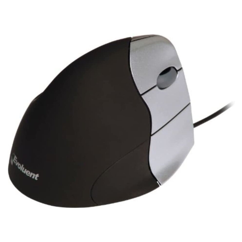 Bakker Elkhuizen Bneevr Vertical Mouse Right Handed Evoluent3 5 Keys/Scroll Wheel/Cable Black 8717399991070