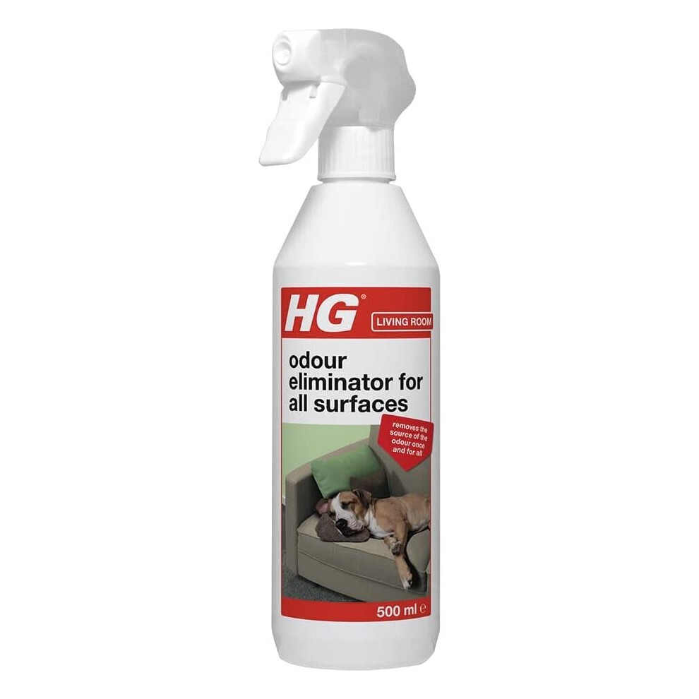 HG Odour Eliminator for All Surfaces, Effective Odour Remover/Neutraliser, Removes the Source of the Stench for All Unpleasant...