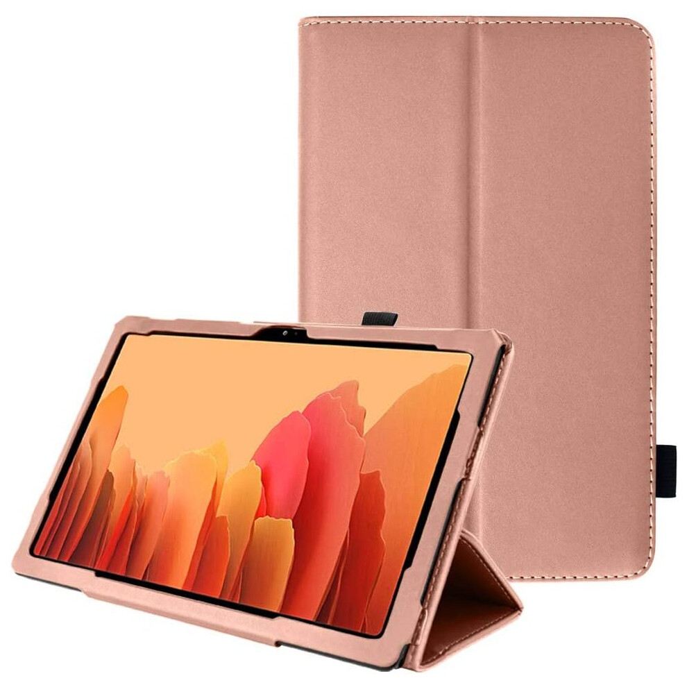 TECHGEAR Leather Case for Samsung Galaxy Tab A7 10.4" (SM-T500 / SM-T505) Premium PU Leather Slim Folio Stand Smart Case Cover...