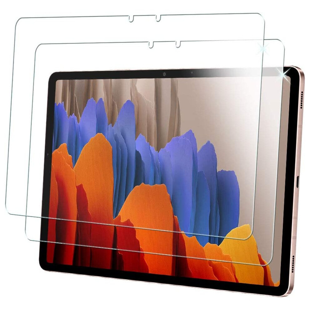 Techgear [2 Pack Galaxy Tab S7 11.0" Glass Edition (Sm-T870 / Sm-T875), Tempered Glass Screen Protector [9H Toughness] [Hd...