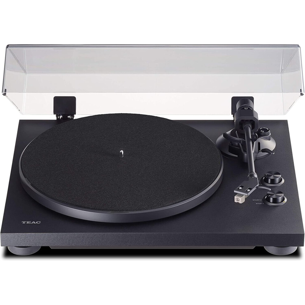 Teac TN-280BT-A3 Bluetooth Belt Driven Turntable - Black - Image 3