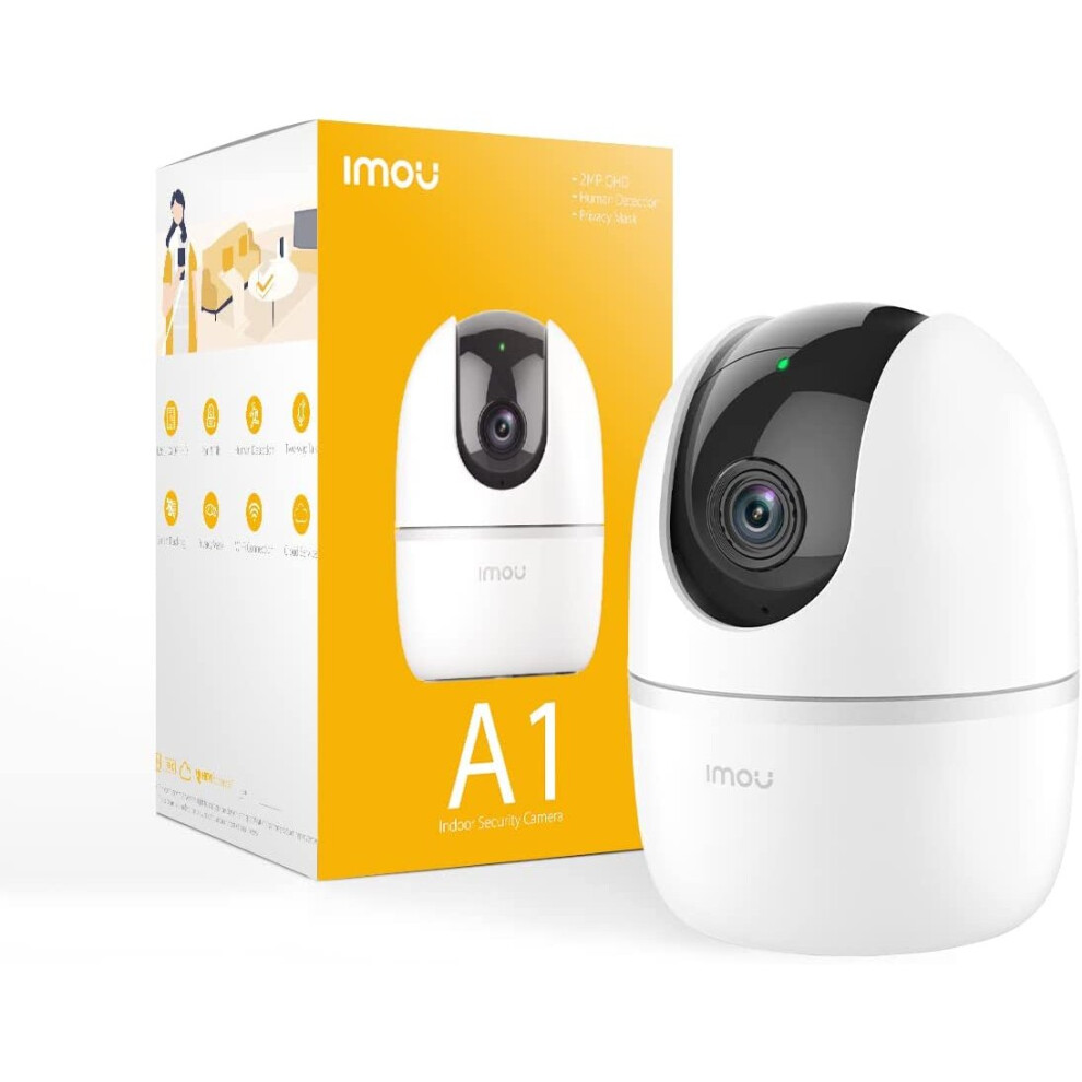 Imou A1 Ipc-A22ep-V2 Full Hd 1080P Wifi Indoor Security Camera, White - Image 5