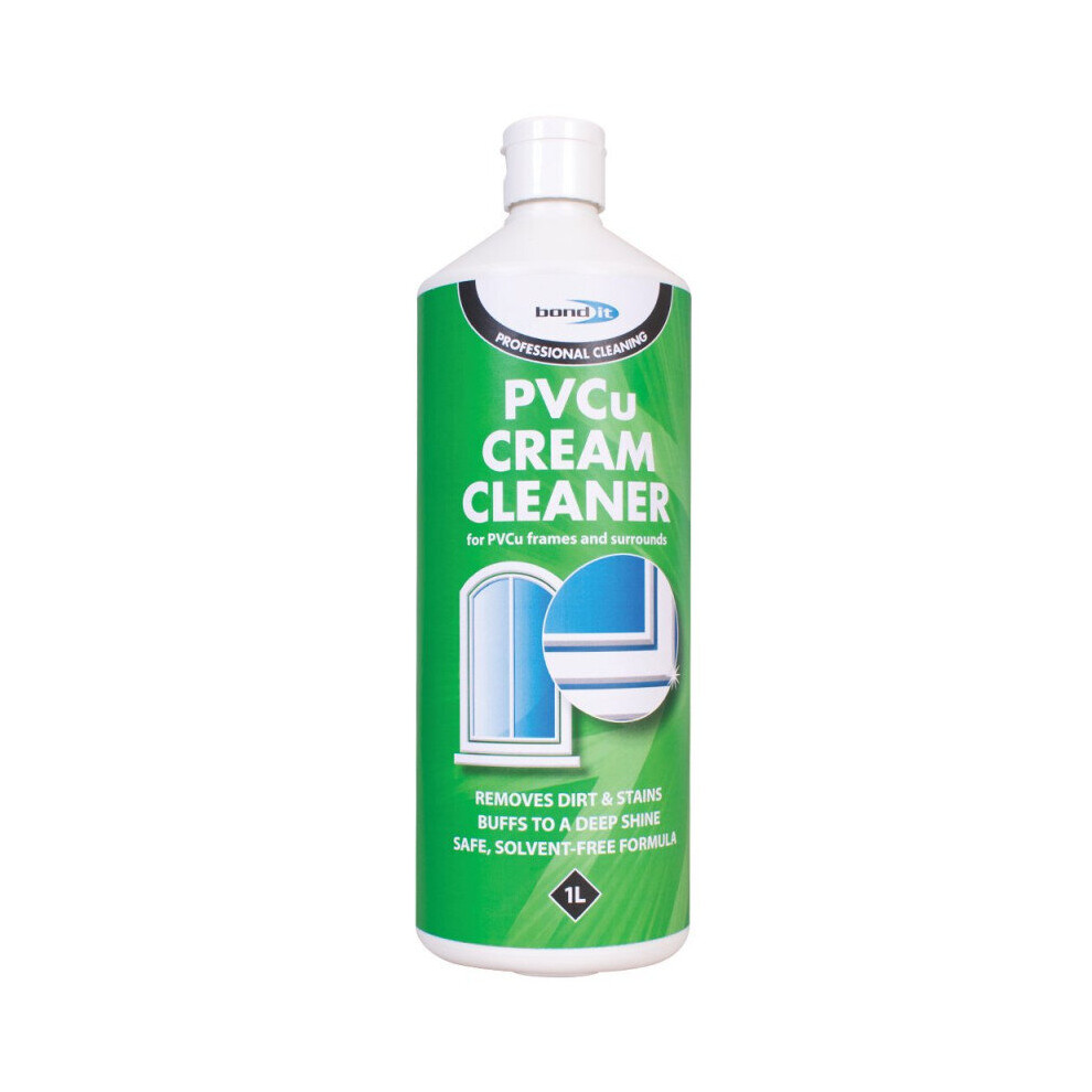 Bond It PVCu Cream Cleaner Window Door Frames Restorer Conservatory