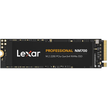 Lexar Professional NM700 M.2 2280 PCIe NVMe 256GB SSD, Gaming, Up To 3500MB/s (LNM700-256RB)