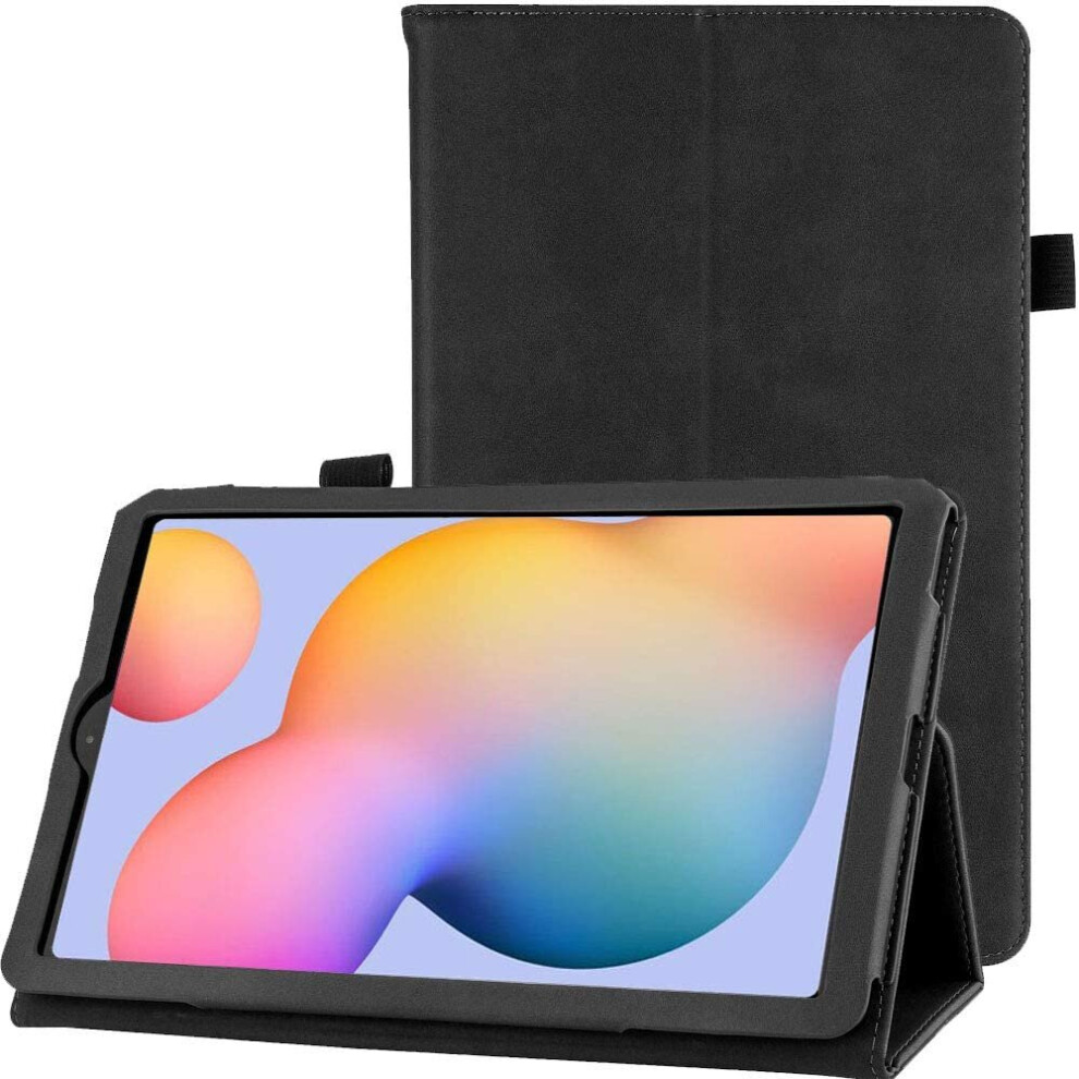 Techgear Leather Case For Samsung Galaxy Tab S6 Lite 10.4" (Sm-P610 / P613 / P615 / P619) Premium Pu Leather Slim Folio Stand...