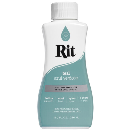 Rit Dye Liquid 8oz-Teal -8-88040