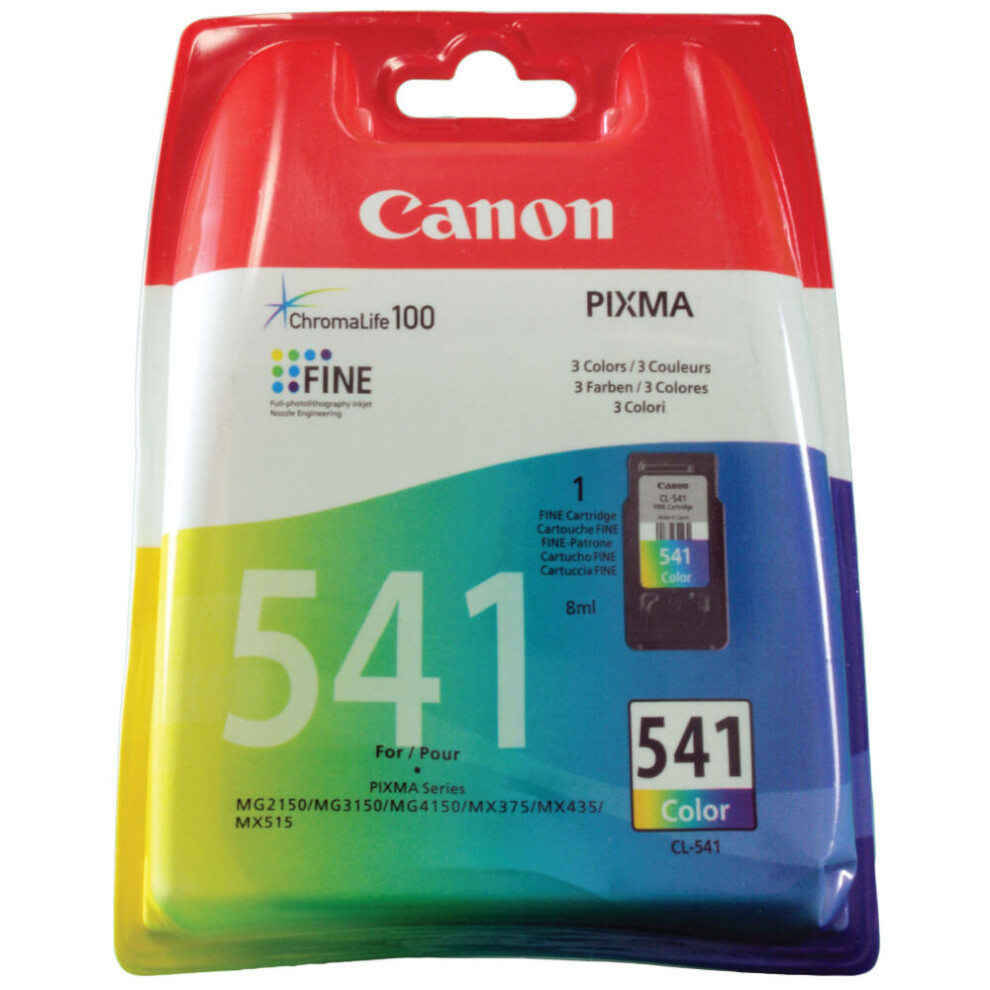 Canon CL-541 Standard Yield Colour Ink Cartridge 5227B005 CO57258