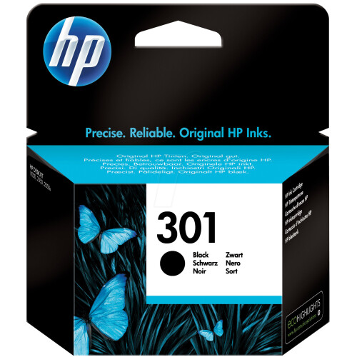 HP Ink Cartridge No 301 Black