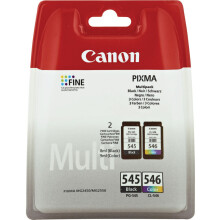 Canon PG-545XL/CL-546XL Inkjet Cartridges Pack of 2 8286B006 CO63079