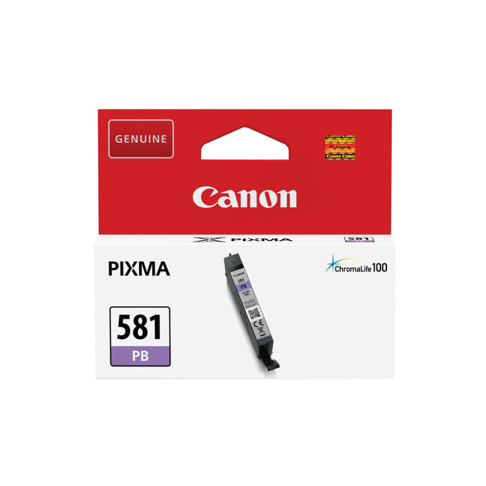 Canon CLI-581 Photo Blue Ink Cartridge 2107C001 CO08712