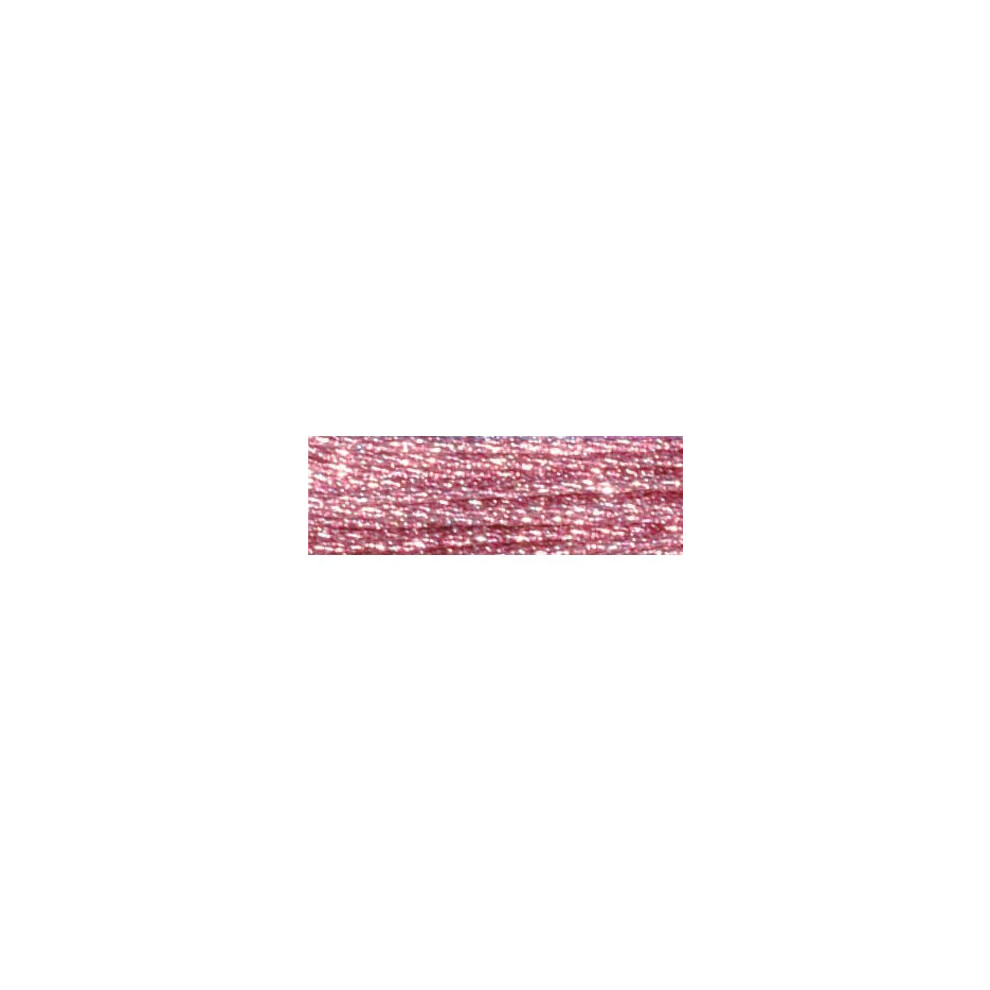 DMC Light Effects Embroidery Floss 8.7yd-Pink Amethyst -317W-E316