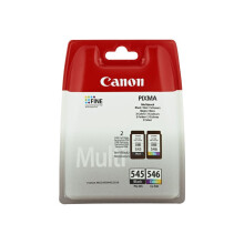 Canon PG-545 / CL-546 Multipack 2-pack blackcolour cyanmagentayellow original in 8287B005
