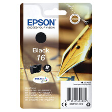Epson 16 Black Inkjet Cartridge C13T16214012 EP62488